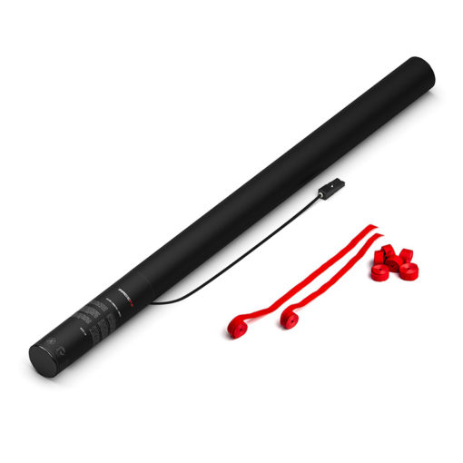 El. Shooter Pro Luftschlangen - rot