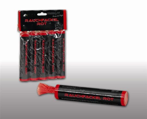 Blackboxx - Rauchfackel Rot, 5er Pack