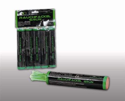 Blackboxx - Rauchfackel Grün, 5er Pack