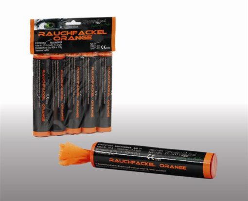 Blackboxx - Rauchfackel Orange, 5er Pack