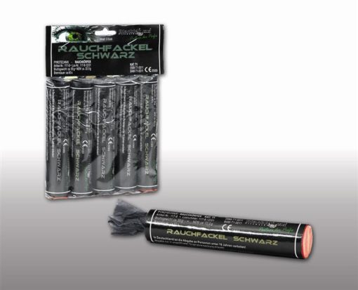 Blackboxx - Rauchfackel Schwarz, 5er Pack