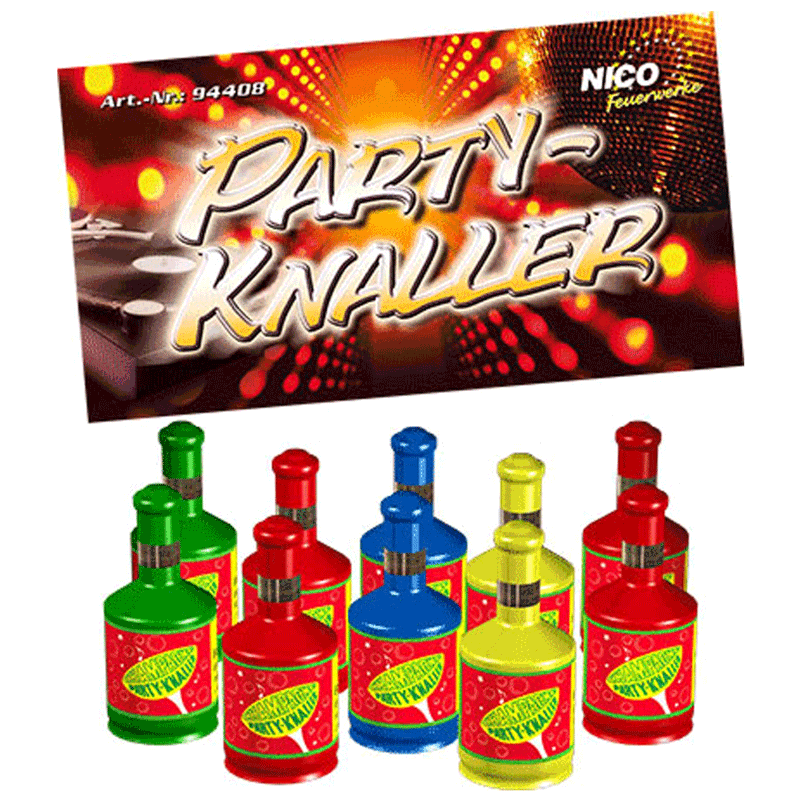 German Trendseller® 20 x Party Knaller Set Kindergeburtstag  Party Shooter