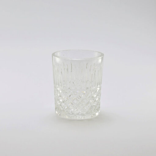 Whiskyglas geschliffen "Bleikristall"