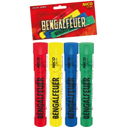 Nico Bengalfeuer verschiedene Farben